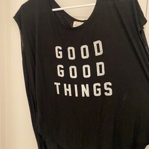 Graphic tee black and White Nordstrom